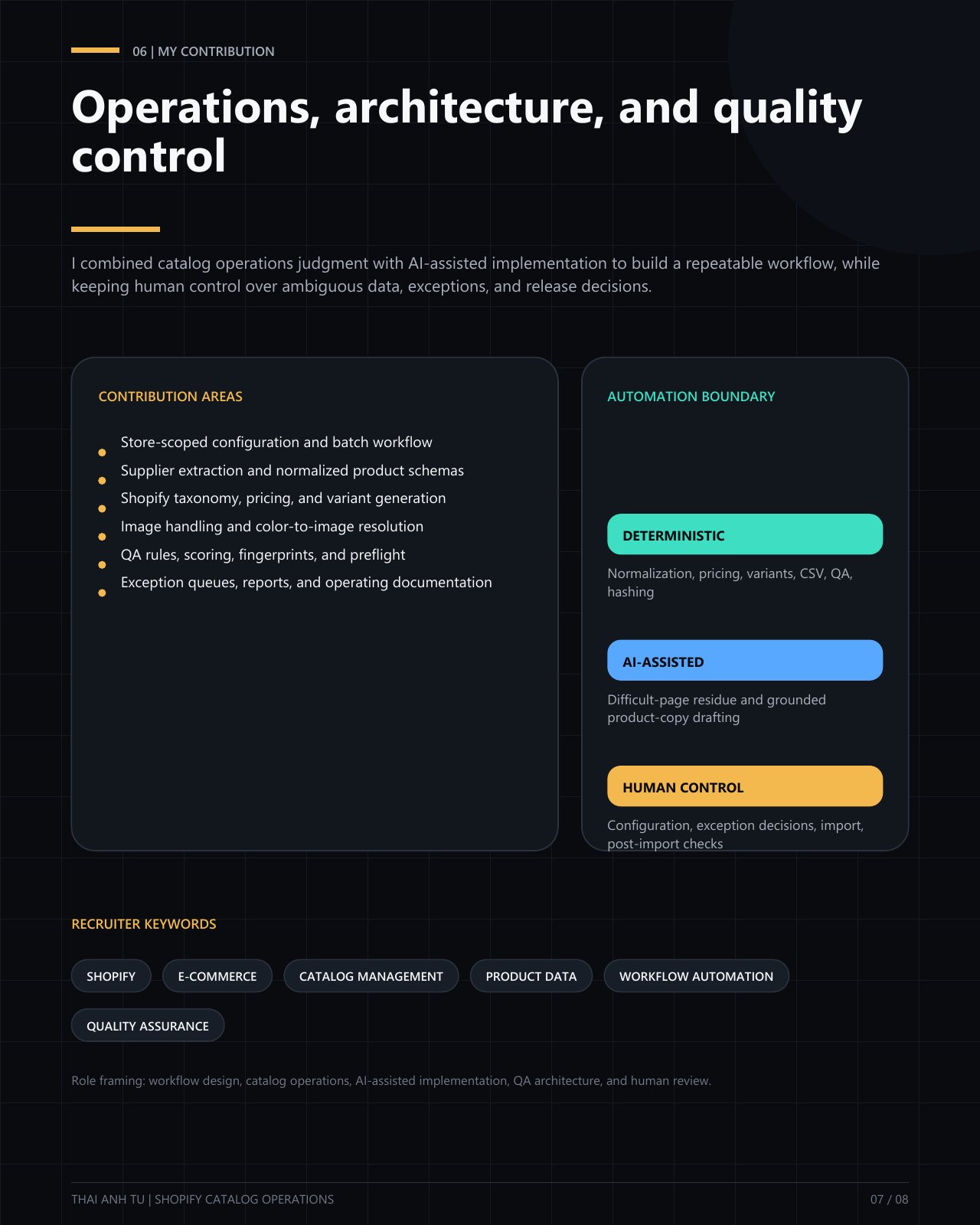 Project Loom case study page 7